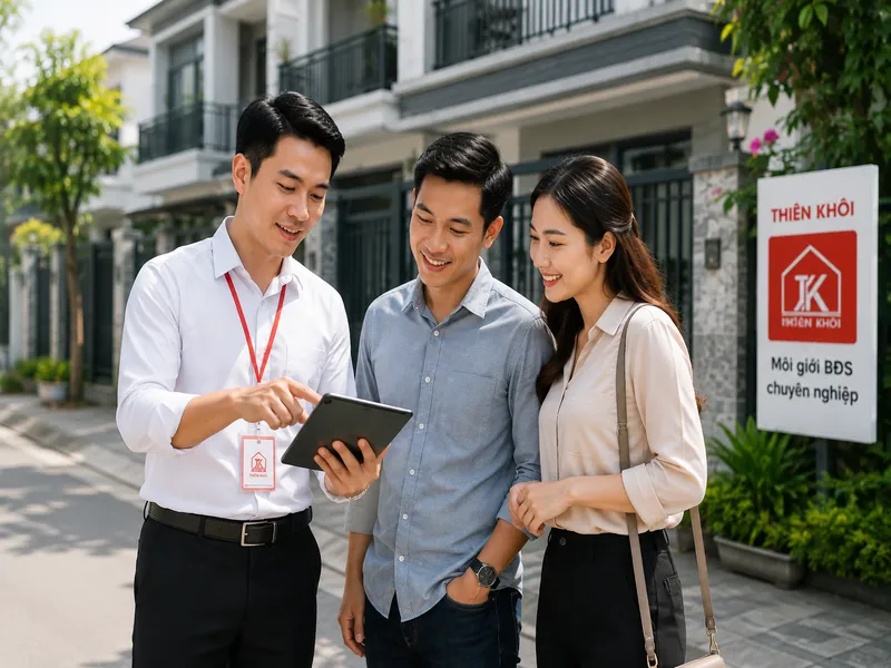 CTV môi giới bất động sản